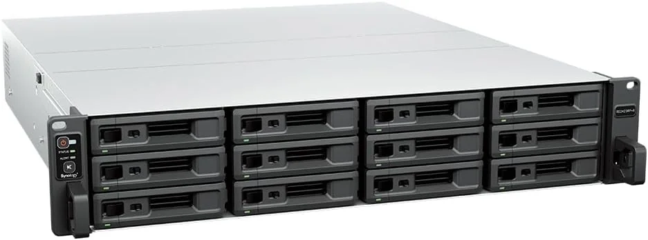 Servidor NAS Synology RackStation RS2423RP+II 12 Baías 8GB DDR4 Formato Rack 2U Fonte Redundante - Imagem 3