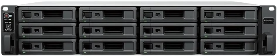 Servidor NAS Synology RackStation RS2423RP+II 12 Baías 8GB DDR4 Formato Rack 2U Fonte Redundante - Imagem 5