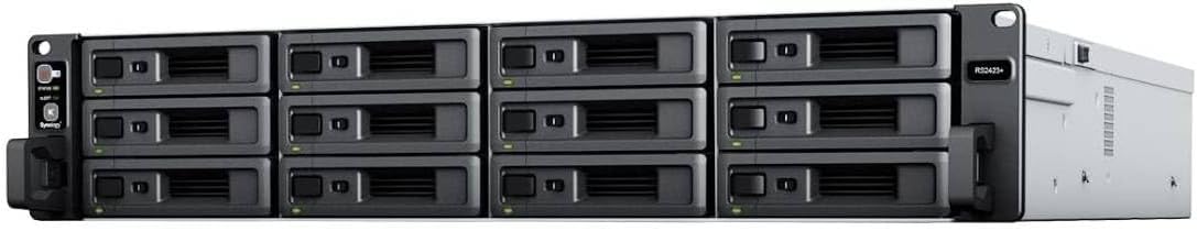 NAS Synology RackStation RS2423+/ 12 Baías 3.5"- 2.5"/ 8GB DDR4/ Formato Rack