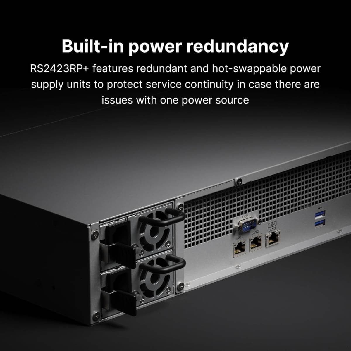 NAS Synology RackStation RS2423+/ 12 Baías 3.5"- 2.5"/ 8GB DDR4/ Formato Rack - Imagem 6