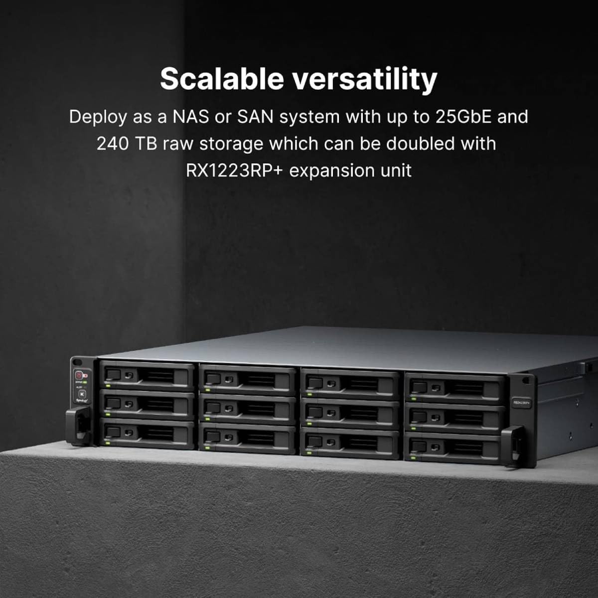 NAS Synology RackStation RS2423+/ 12 Baías 3.5"- 2.5"/ 8GB DDR4/ Formato Rack - Imagem 7