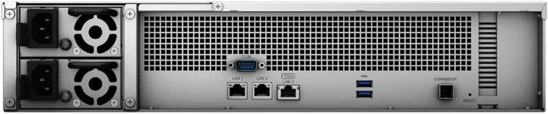 NAS Synology RackStation RS2423+/ 12 Baías 3.5"- 2.5"/ 8GB DDR4/ Formato Rack - Imagem 2