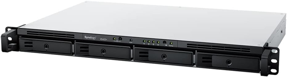 NAS Synology RackStation RS422+/ 4 Baía 3.5"- 2.5"/ 2GB DDR4/ Formato Rack - Imagem 2