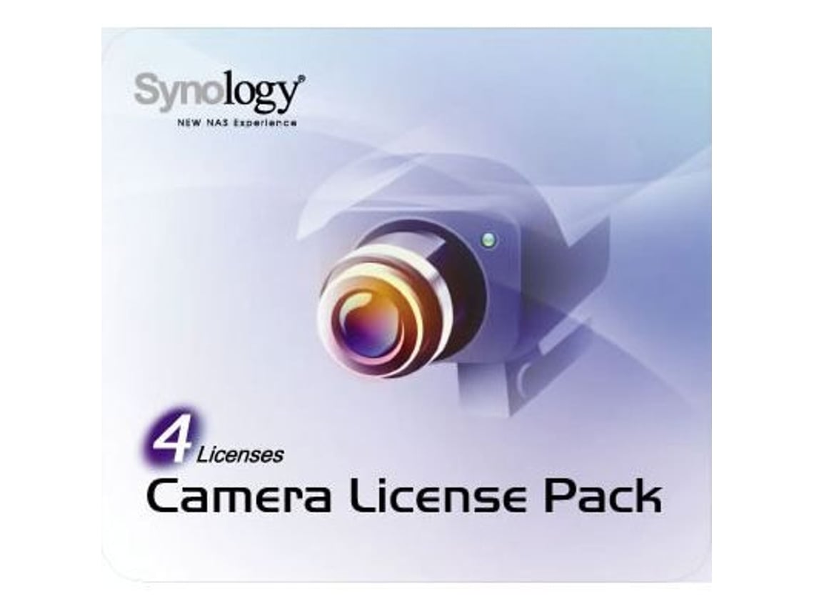 Licença Física Synology Surveillance Device License Pack/ 4 Dispositivos