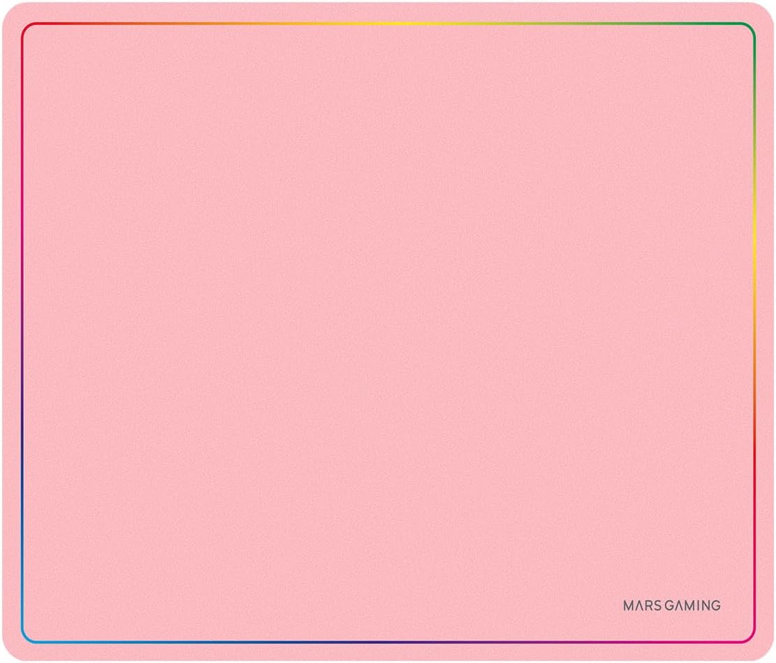 Tapete de Rato Mars Gaming MMP124/ 360 x 260 x 3mm/ Rosa
