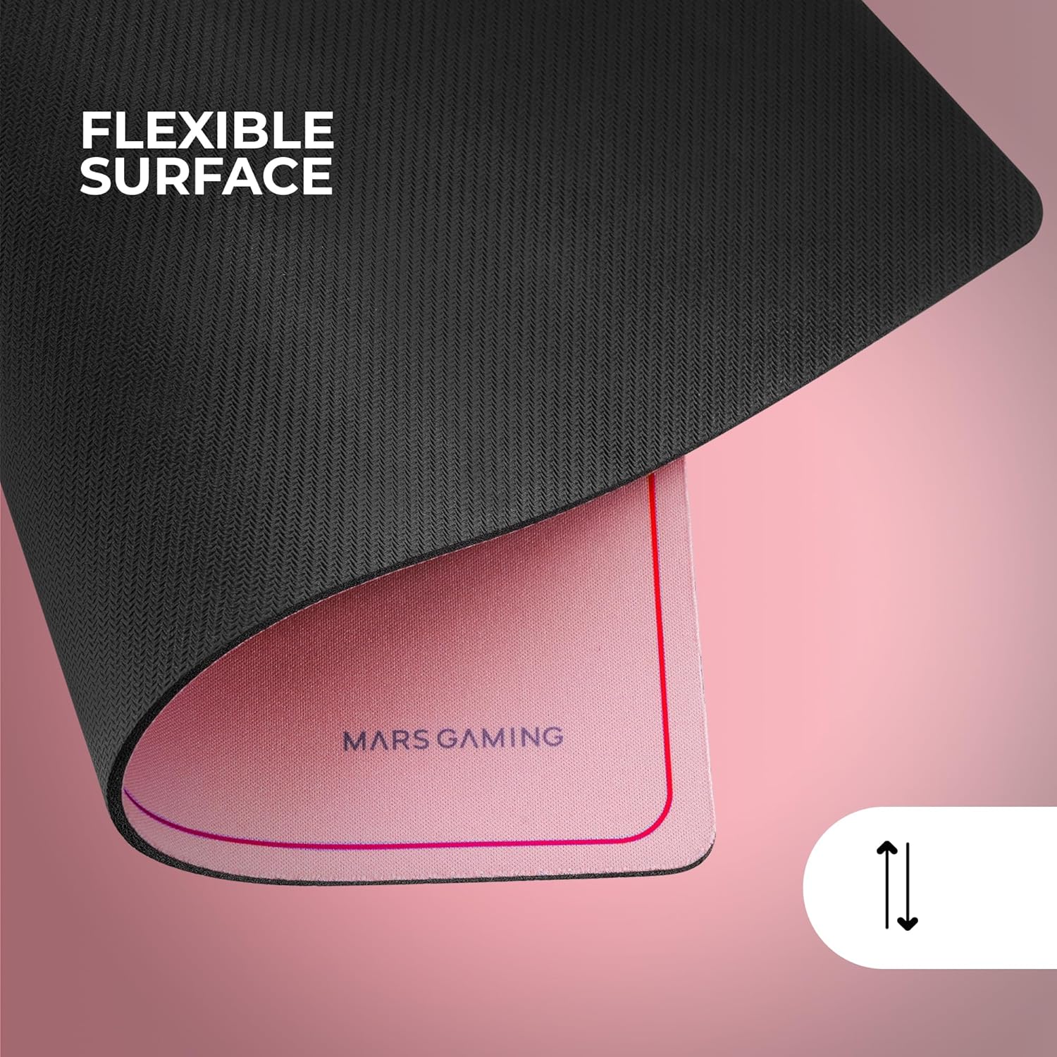 Tapete de Rato Mars Gaming MMP124/ 360 x 260 x 3mm/ Rosa - Imagem 5