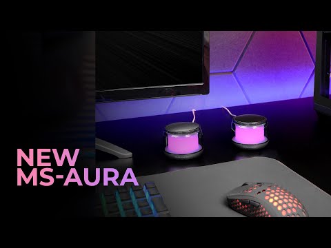 Altifalantes com Bluetooth Mars Gaming MS-AURA/ 15W/ 2.0/ Pretos - Imagem 8