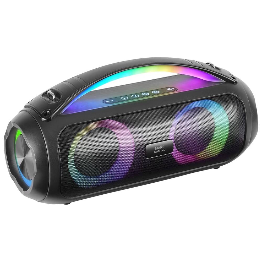 Altifalante com Bluetooth Mars Gaming MS-PULSE/ 50W RMS/ 2.0/ Preto