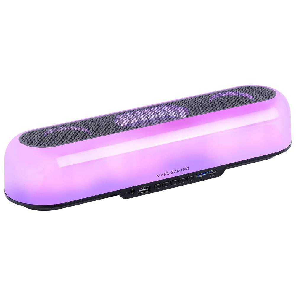 Barra de Som com Bluetooth Mars Gaming MSB-ORB/ 20W/ 2.0/ Preta - Imagem 6