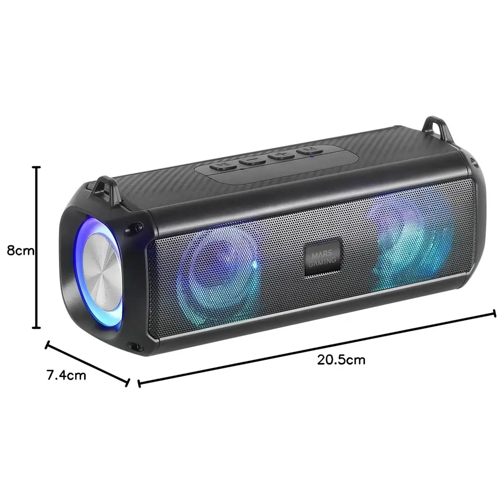 Coluna Portátil / Barra de Som com Bluetooth Mars Gaming MSB-XT/ 20W/ 2.0 - Imagem 7