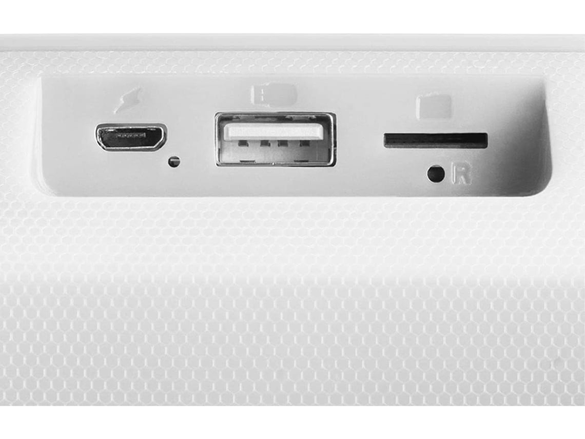 Altifalante com Bluetooth Mars Gaming MSBAXW/ 10W/ 1.0/ Branco - Imagem 5