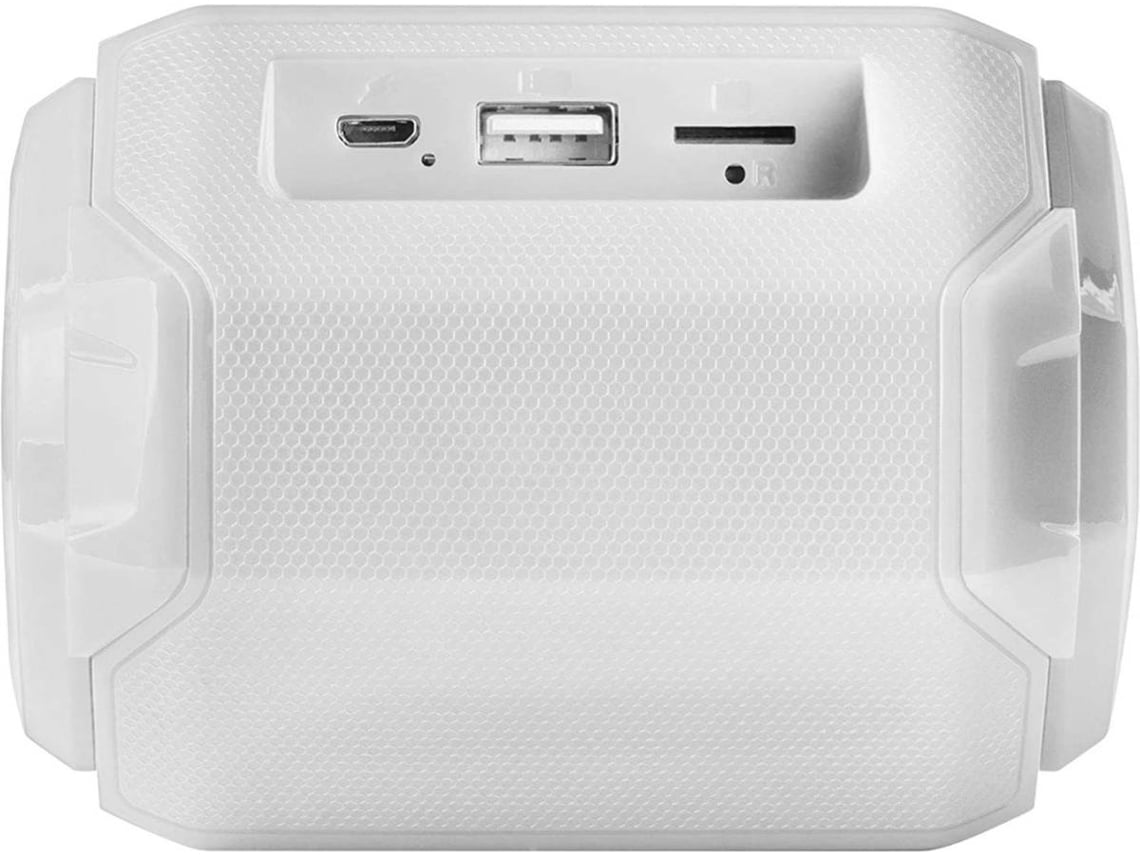 Altifalante com Bluetooth Mars Gaming MSBAXW/ 10W/ 1.0/ Branco - Imagem 4