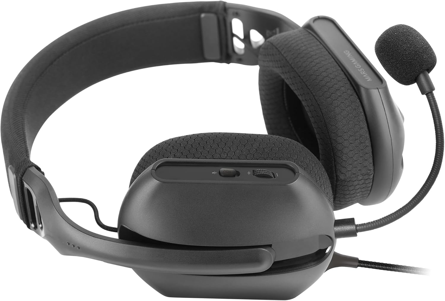Auscultadores Gaming com Microfone Mars Gaming MH-PRO/ Jack 3.5/ USB/ Pretos - Imagem 6