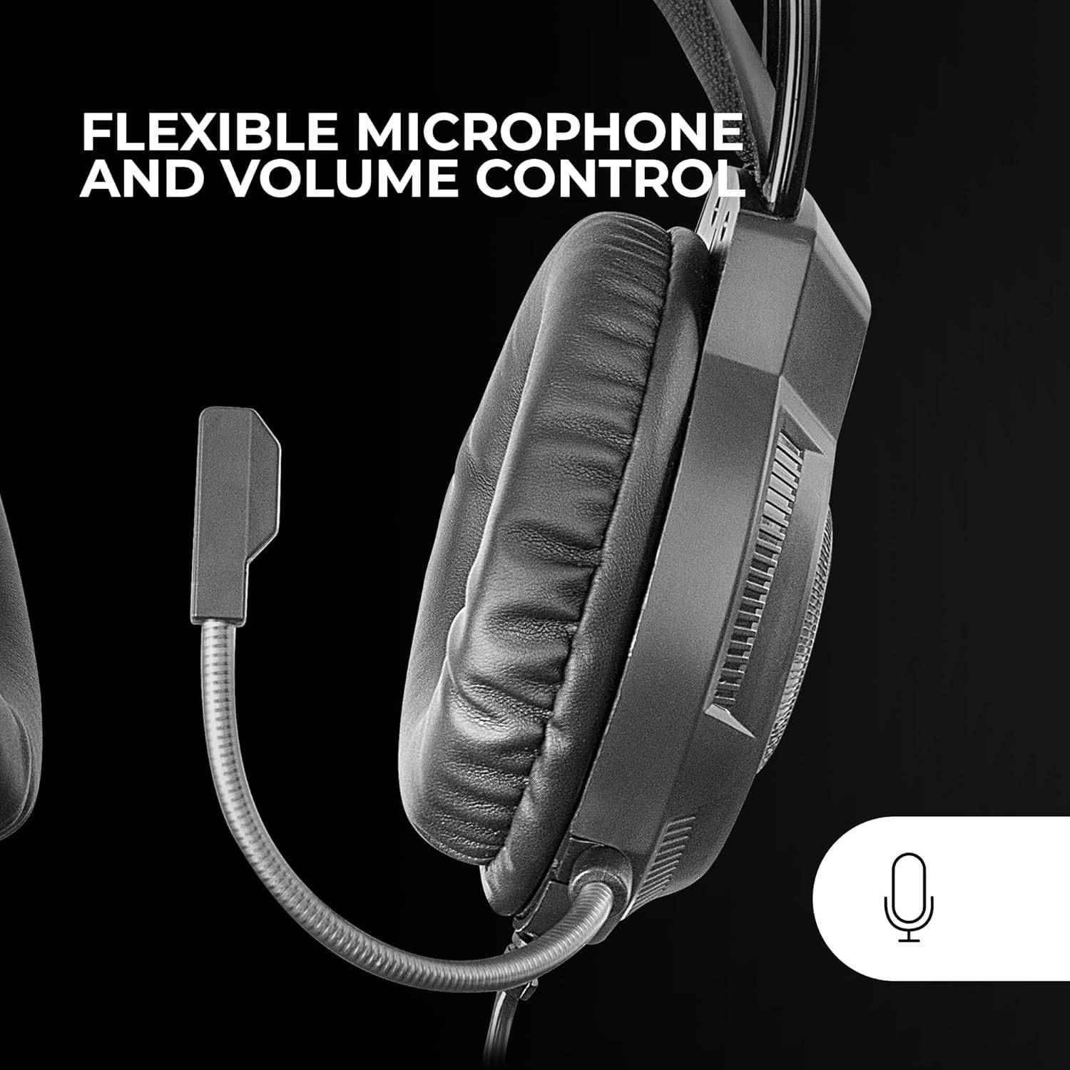 Auriculares Gaming com Microfone Mars Gaming MH124/ Jack 3.5/ Pretos - Imagem 5