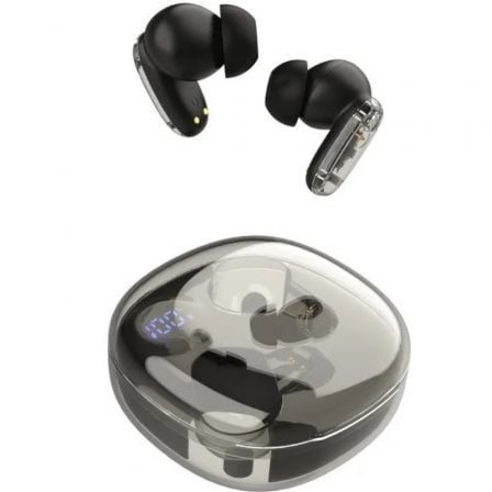 Auriculares Bluetooth Mars Gaming MHIB2 com estojo de carga/ Autonomia 7h/ Pretos
