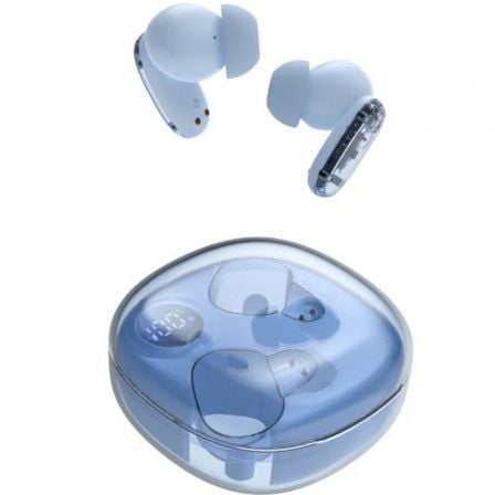 Auriculares Bluetooth Mars Gaming MHIB2 com estojo de carga/ Autonomia 7h/ Azuis