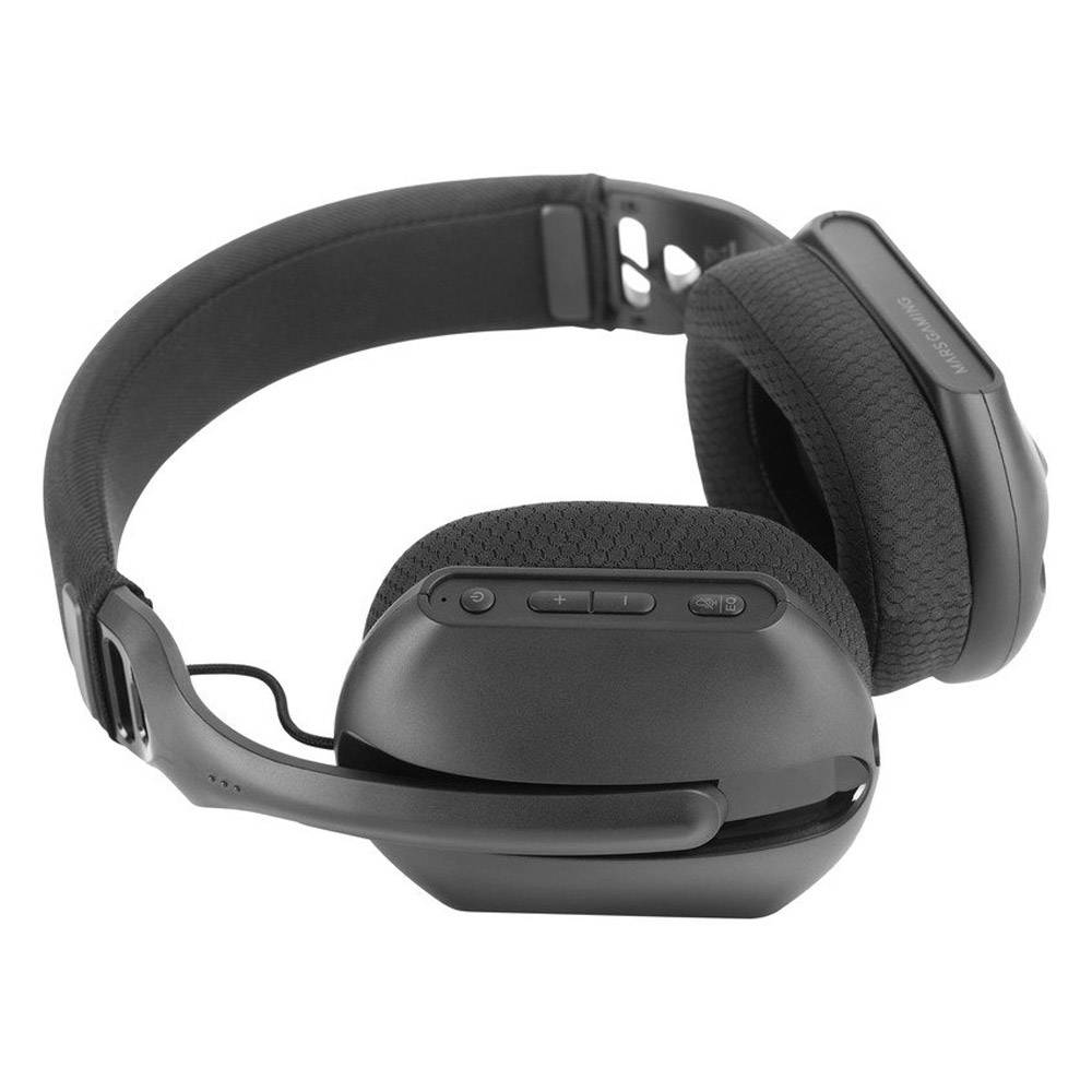 Auriculares Gaming Sem Fios com Microfone Mars Gaming MHWPRO/ Jack 3.5/ Bluetooth/ Pretos - Imagem 3