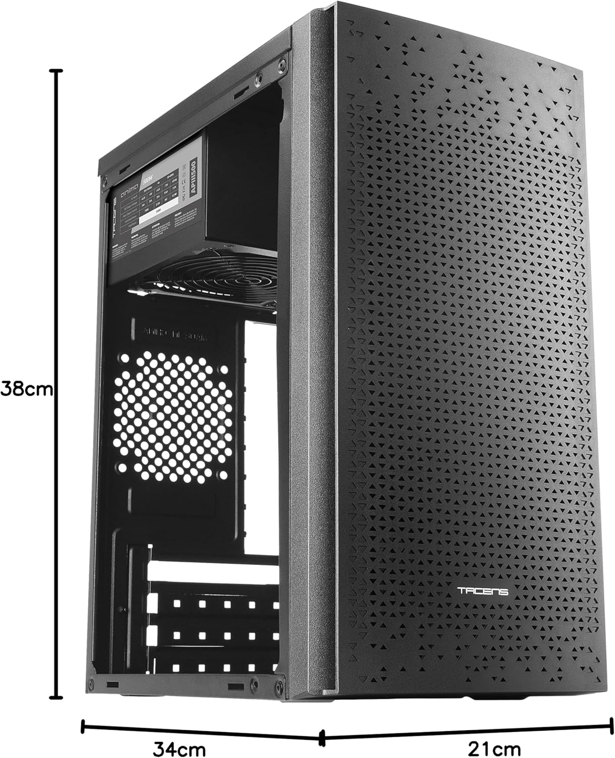 Caixa Minitower Anima AC6500 com Fonte 500W - Imagem 7