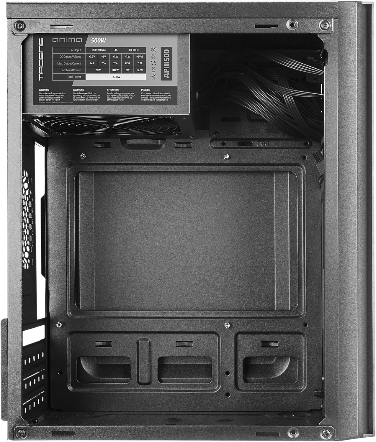 Caixa Minitower Anima AC6500 com Fonte 500W - Imagem 5