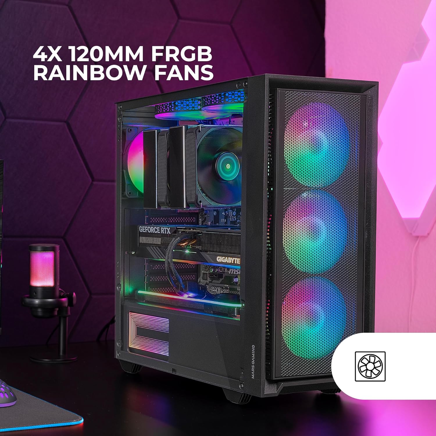 Capa Gaming Semitorre Mars Gaming MC-AIR - Imagem 4