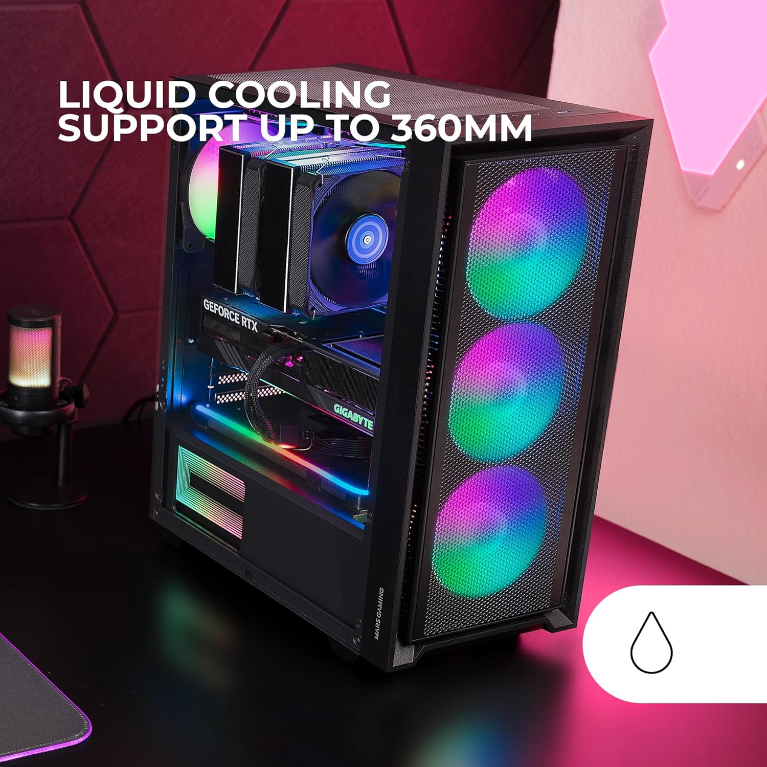 Capa Gaming Semitorre Mars Gaming MC-AIR - Imagem 6