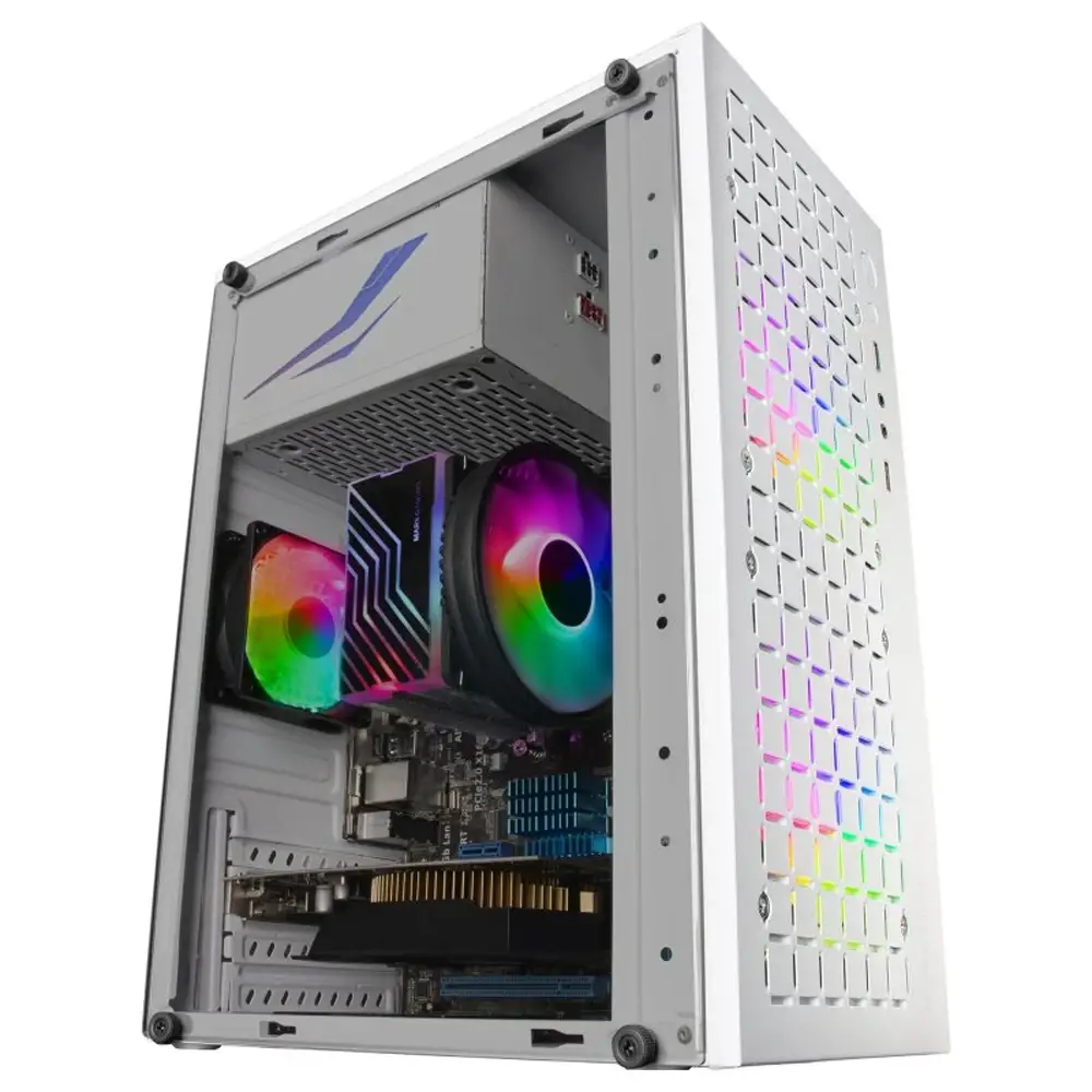 Caixa Gaming Minitorre Mars Gaming MC-CORE/ Branca - Imagem 3