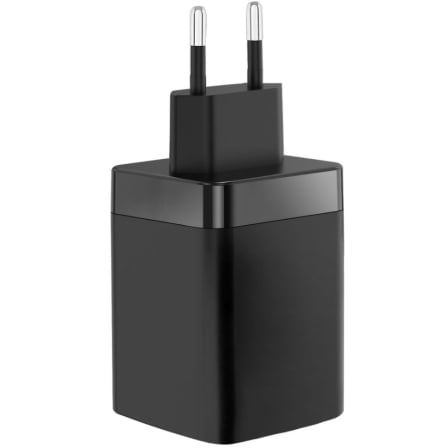 Carregador de Parede GaN Mars Gaming MD-GAN65R 65W USB-C USB-A Cabo Retrátil Preto - Imagem 4