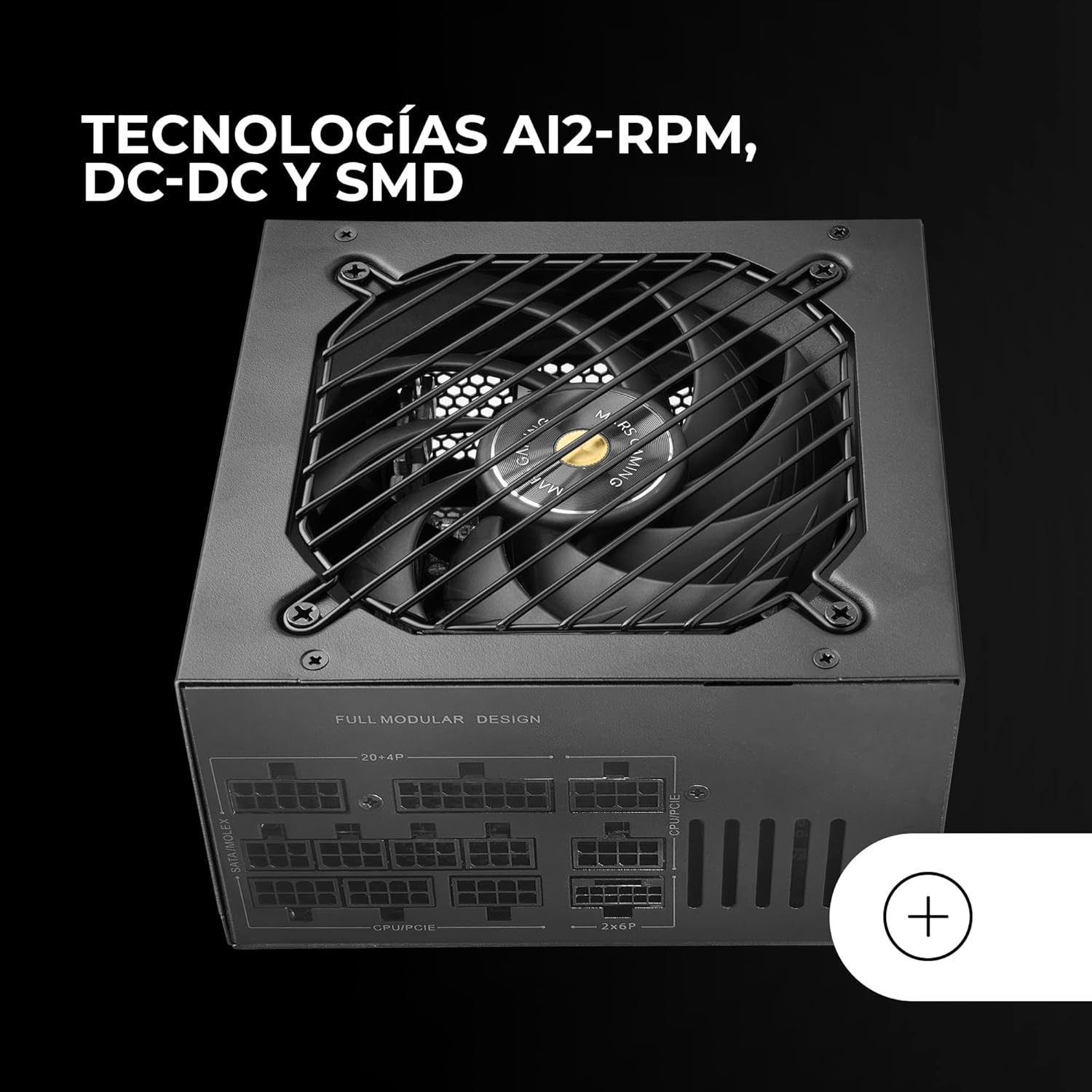 Fonte de Alimentação Mars Gaming MPB1000SIM/ 1000W/ Ventoinha 14cm/ 80 Plus Gold - Imagem 4