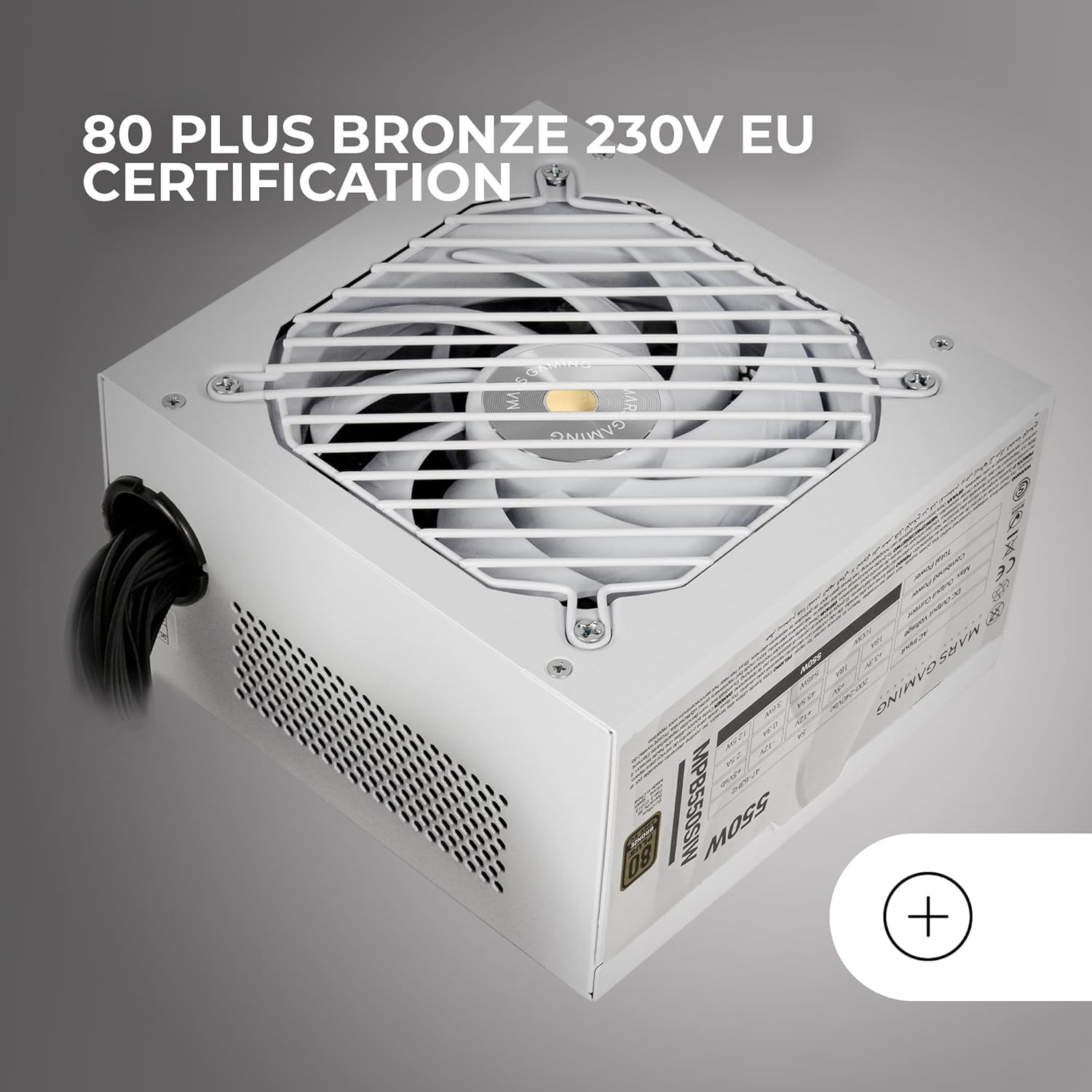 Fonte de Alimentação Mars Gaming MPB550SI/ 550W/ Ventoinha 12cm/ 80 Plus Bronze - Imagem 5