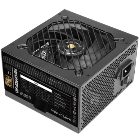 Fonte de Alimentação Mars Gaming MPB650PSID 650W 80 Plus Gold ATX 3.1 PCIe 5.1 Ventoinha 120mm - Imagem 4