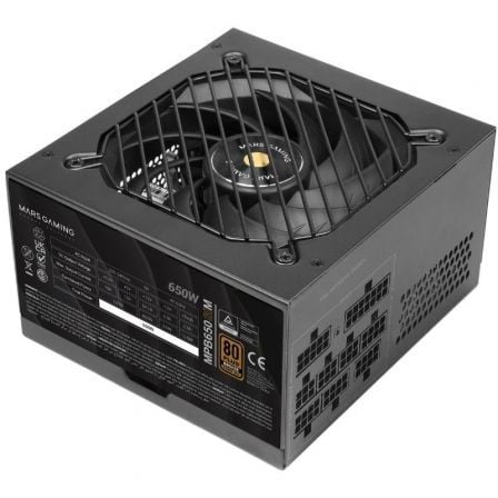 Fonte de Alimentação Mars Gaming MPB650SIM/ 650W/ Ventoinha 12cm/ 80 Plus Bronze