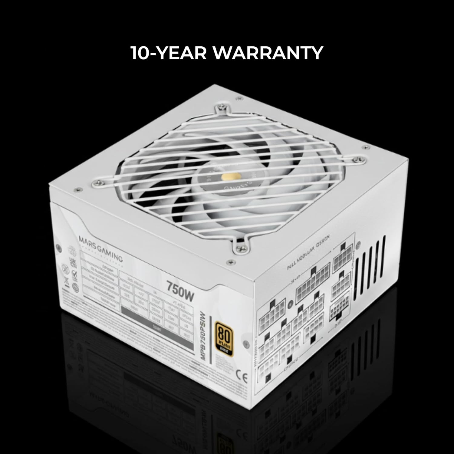 Fonte de Alimentação Mars Gaming MPB750PSI/ 750W/ Ventoinha 14cm/ 80 Plus Gold - Imagem 4