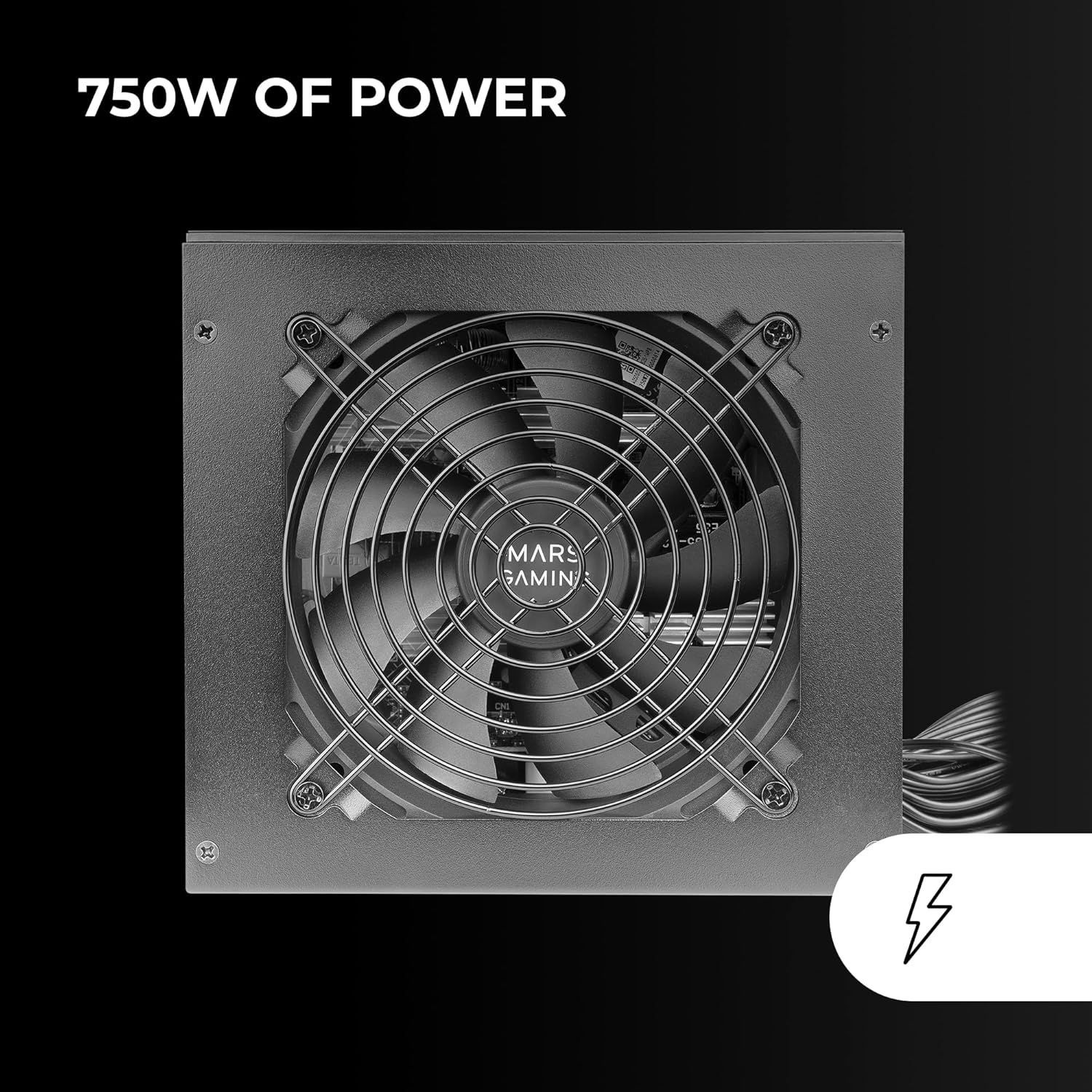 Fonte de Alimentação Mars Gaming MPB750S/ 750W/ Ventoinha 12cm/ 80 Plus Bronze - Imagem 2