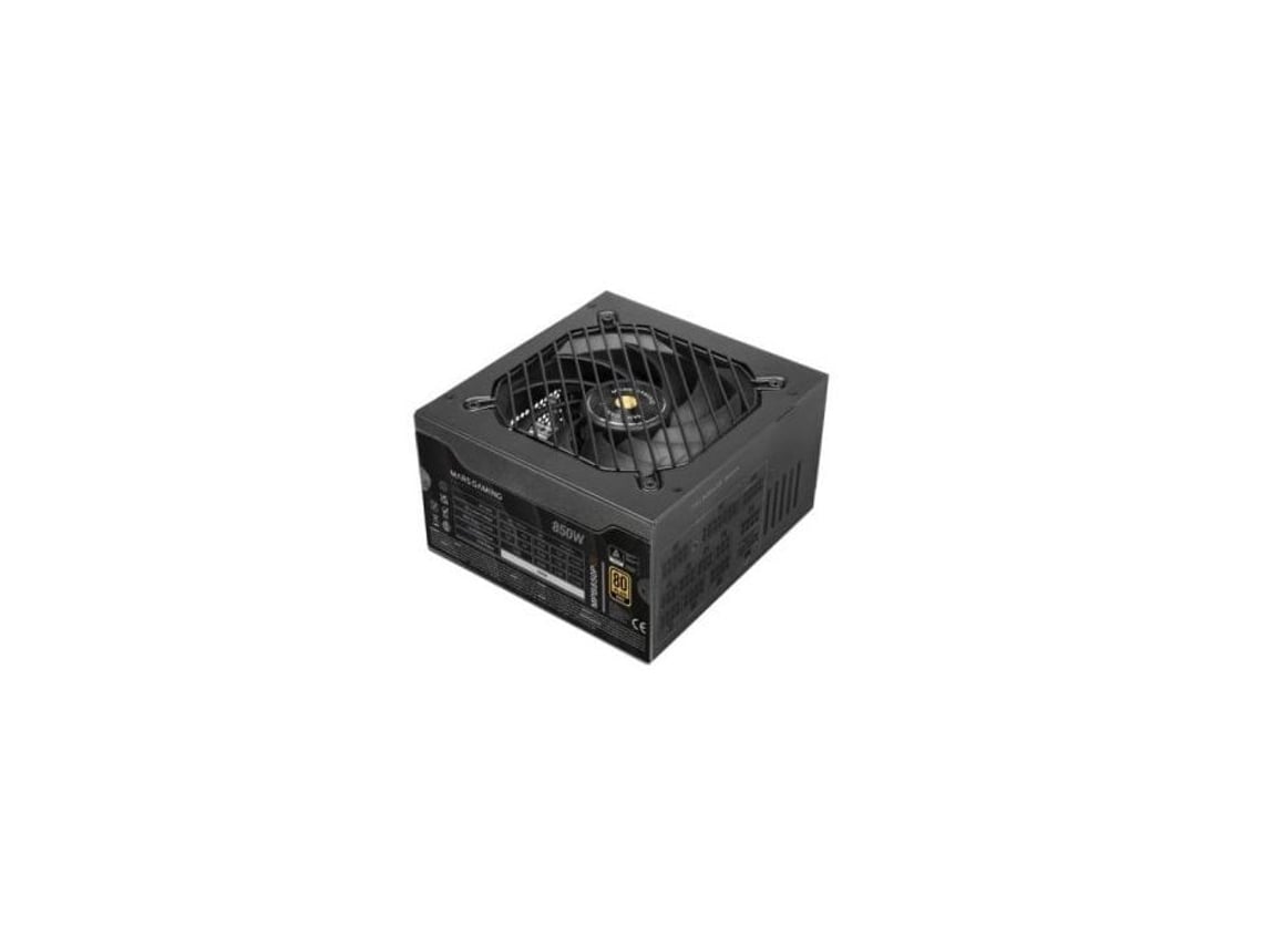 Fonte de Alimentação Mars Gaming MPB850PSI/ 850W/ Ventilador 14cm/ 80 Plus Gold