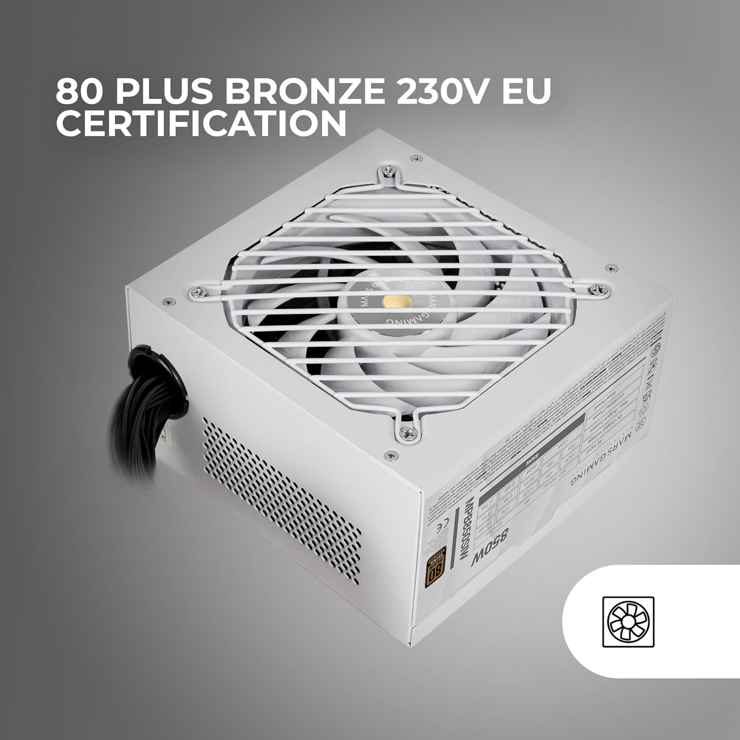Fonte de Alimentação Mars Gaming MPB850SI/ 850W/ Ventoinha 12cm/ 80 Plus Bronze - Imagem 5