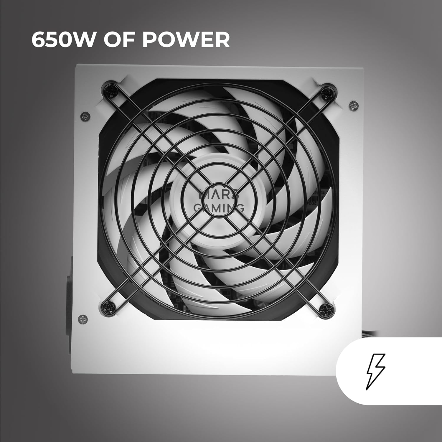 Fonte de Alimentação Mars Gaming MPIII650W/ 650W/ Ventoinha 12cm - Imagem 2