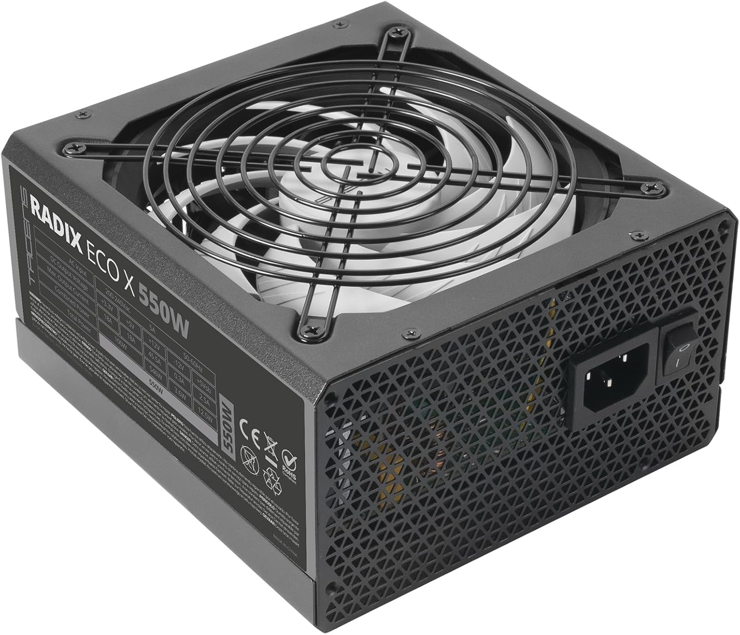 Fonte de Alimentação Tacens Radix Eco X 550/ 550W/ Ventoinha 14cm