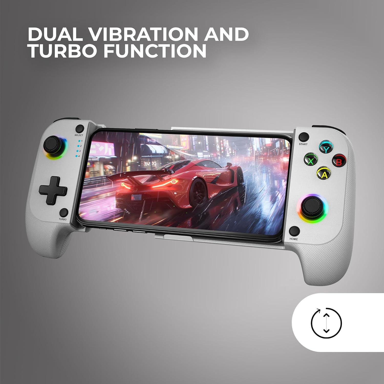 Gamepad Mars Gaming MGPX Sem Fios / Branco - Imagem 3