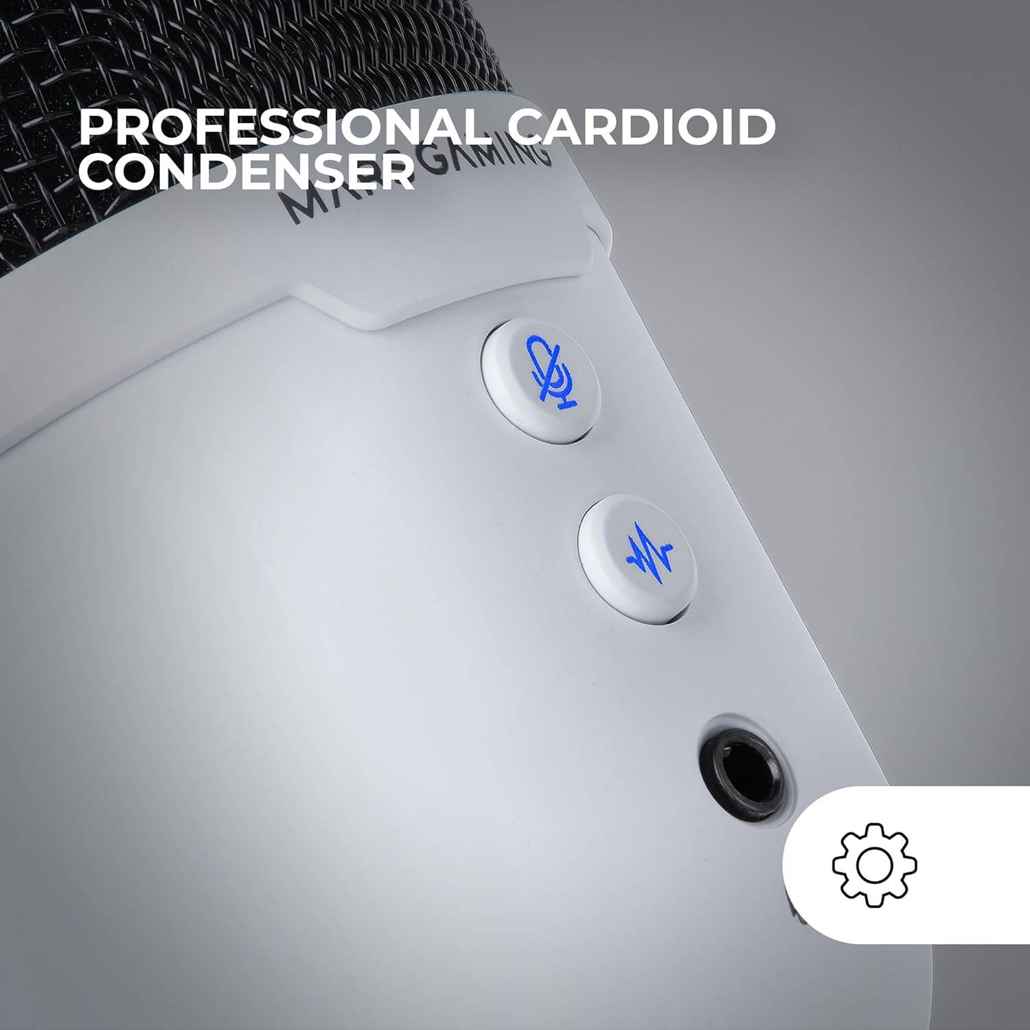 Microfone Mars Gaming MMIC-CX/ USB 2.0/ Branco - Imagem 4