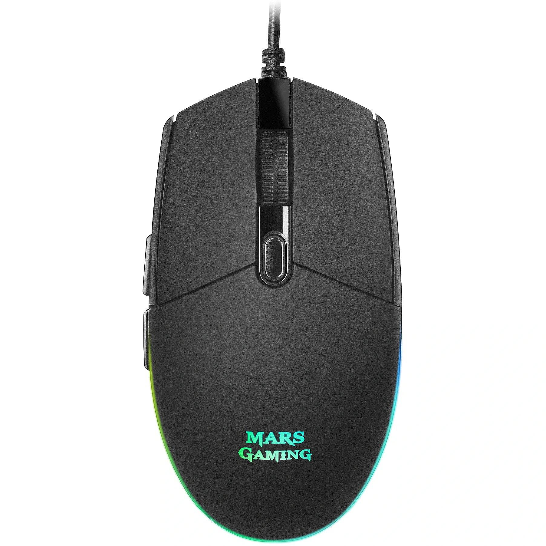 Rato Gaming Mars Gaming MMG/ Até 3200 DPI