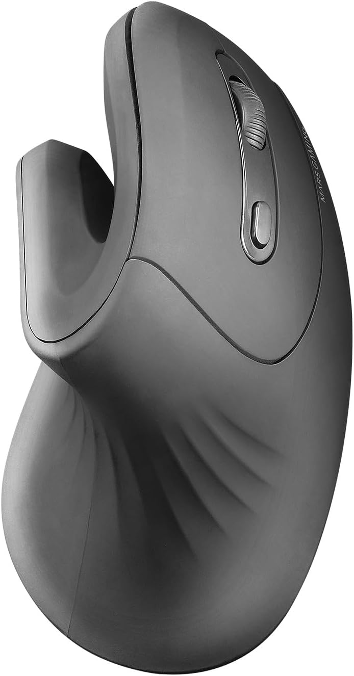 Rato Gaming Vertical Sem Fios Mars Gaming MMW-ERGOPRO/ Até 3200 DPI