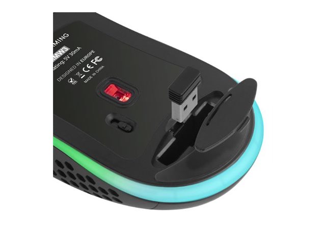 Rato Gaming Sem Fios Mars Gaming MMW3/ Bateria recarregável/ Até 3200 DPI