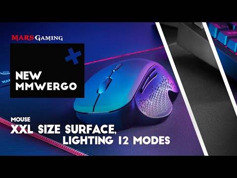 Rato Gaming Sem Fios Mars Gaming MMWERGO/ Até 3200 DPI/ Branco - Imagem 2