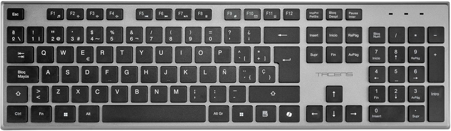 Pack Gaming Tacens ZENITH/ Teclado Sem Fios + Rato Sem Fios + Tapete de Rato - Imagem 3