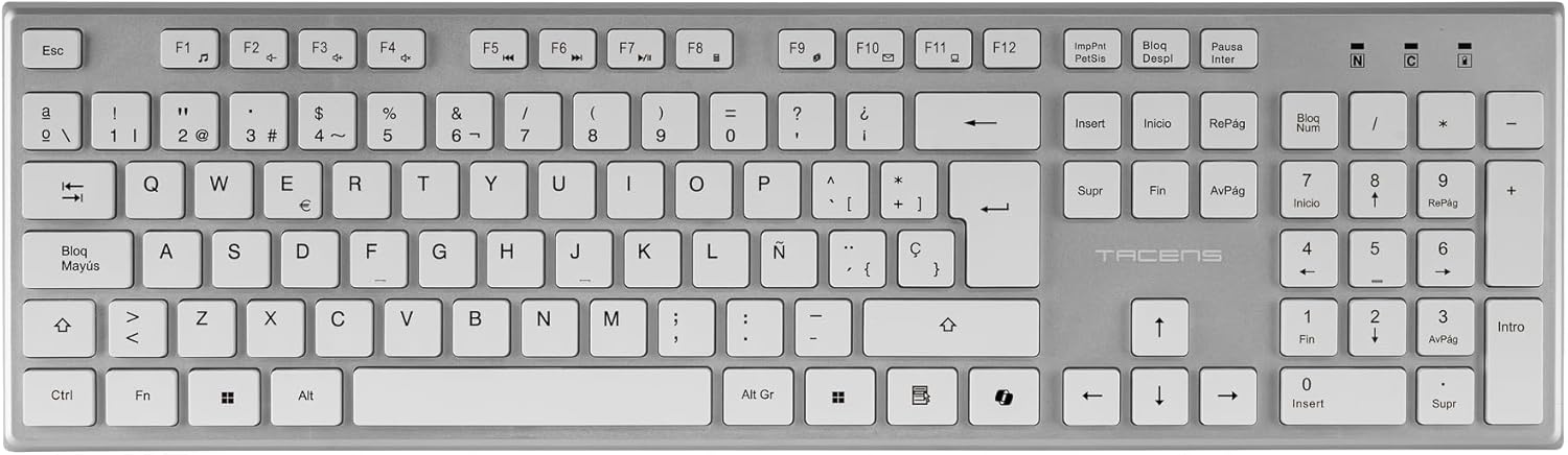 Pack Gaming Tacens ZENITH/ Teclado Sem Fios + Rato Sem Fios + Tapete - Imagem 3