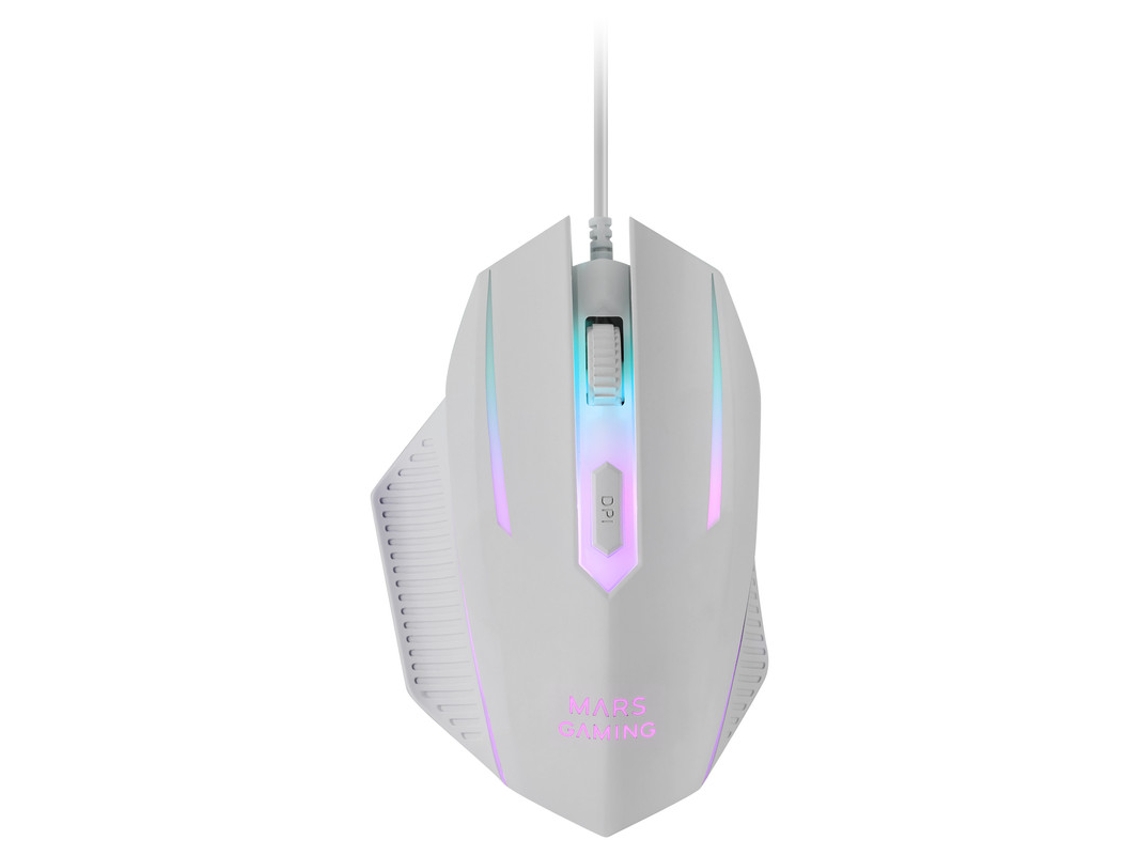 Pack Gaming Mars Gaming MCP124/ Teclado H-MECH + Rato Ótico + Tapete/ Branco - Imagem 5
