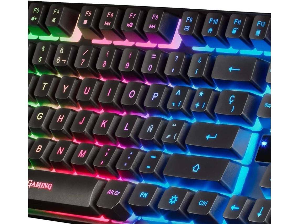 Pack Gaming Mars Gaming MCPTKLES/ Teclado + Rato Ótico - Imagem 2