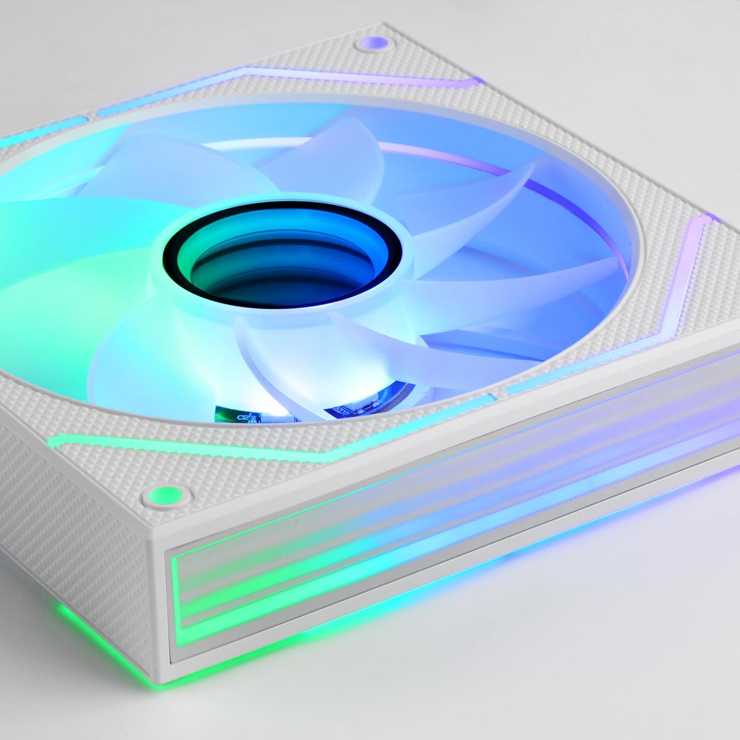 Pack 2 Ventiladores Mars Gaming MF-3DPROX2R/ 12cm/ ARGB/ Brancos - Imagem 6