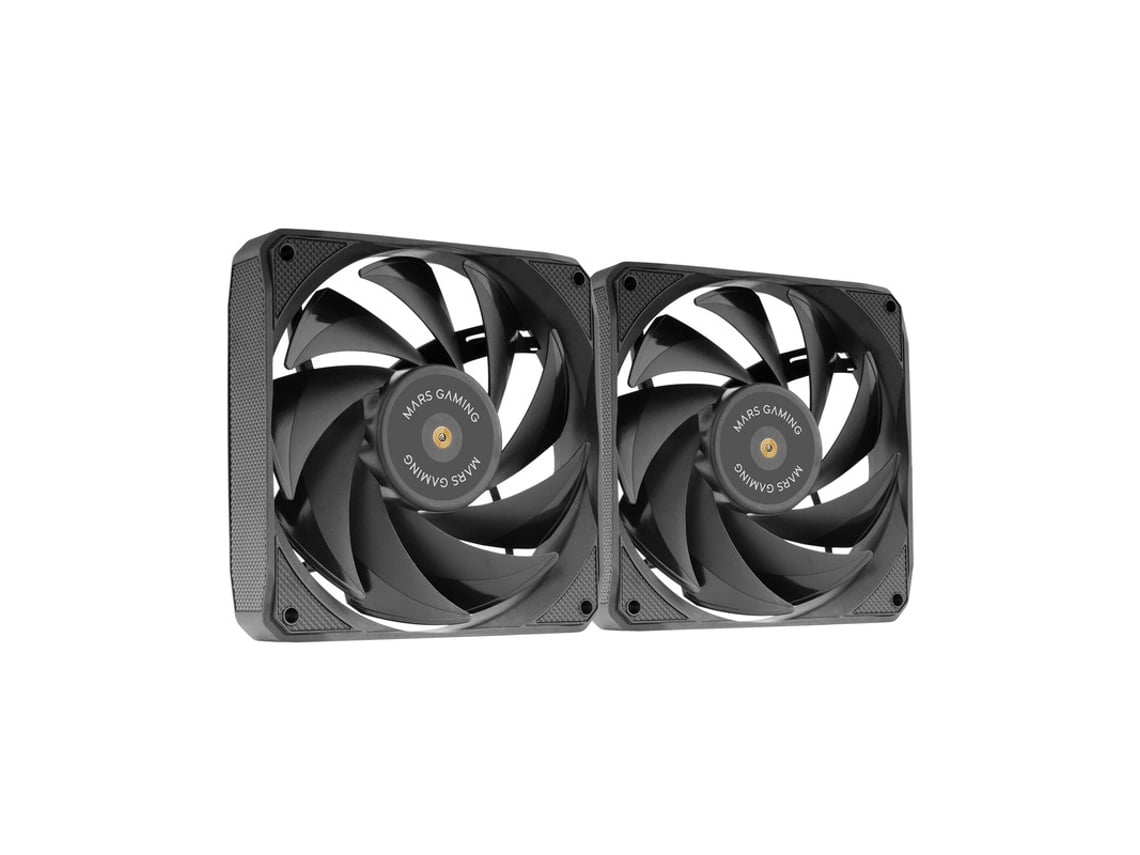 Pack 2 Ventoinhas Mars Gaming MF-NCLX2/ 12cm