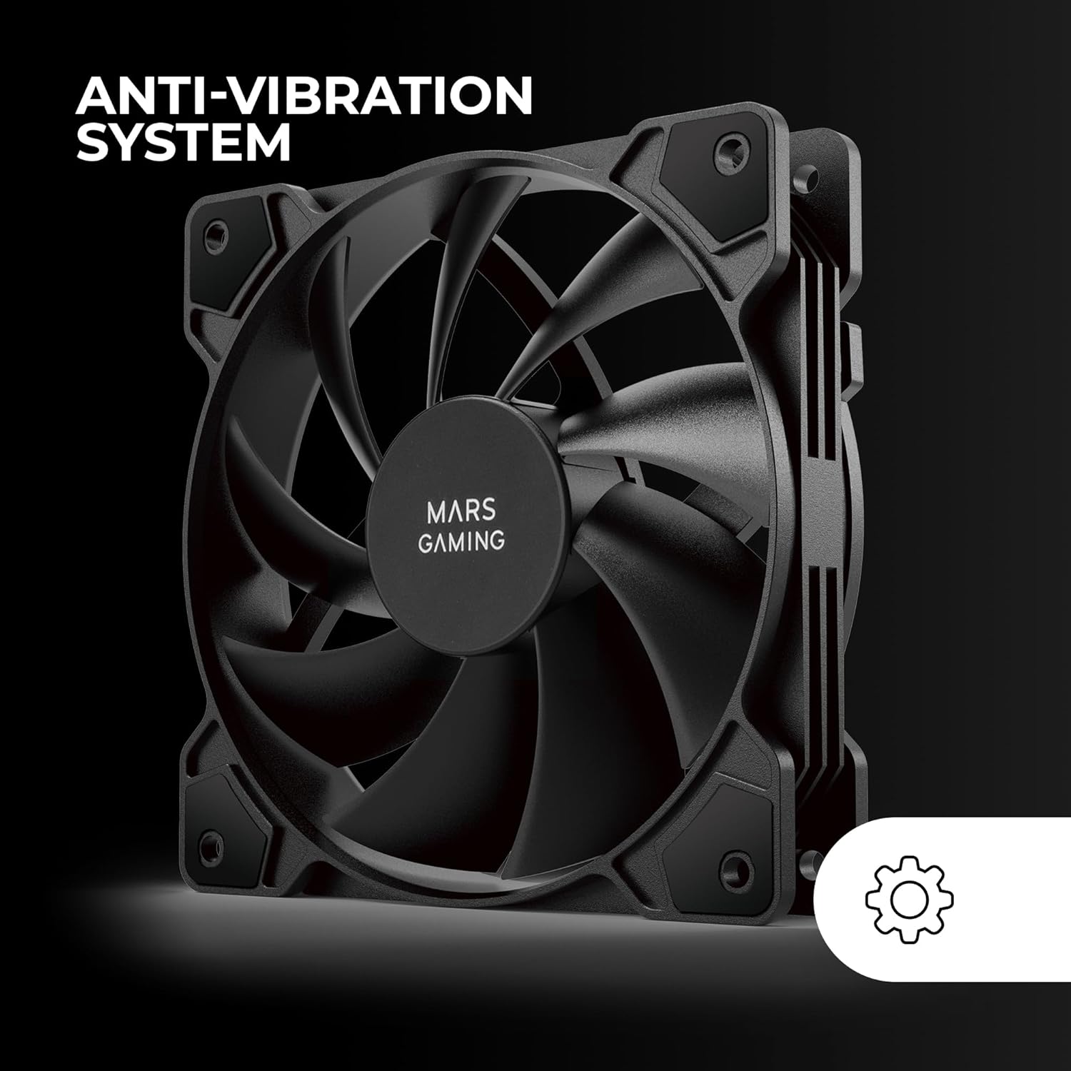 Pack 2 Ventiladores Mars Gaming MF-PWMX2/ 12cm - Imagem 4